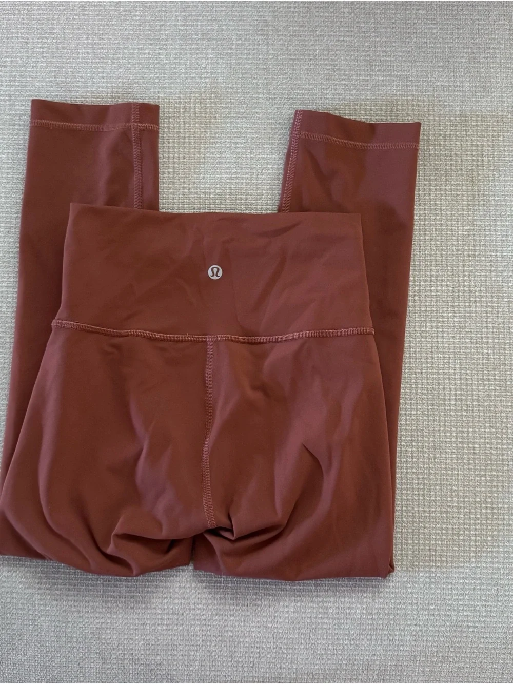 Lululemon align High-Rise crop Leggings — Deep Terracotta 4